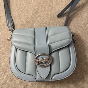 Coach Light Blue Crossbody Bag